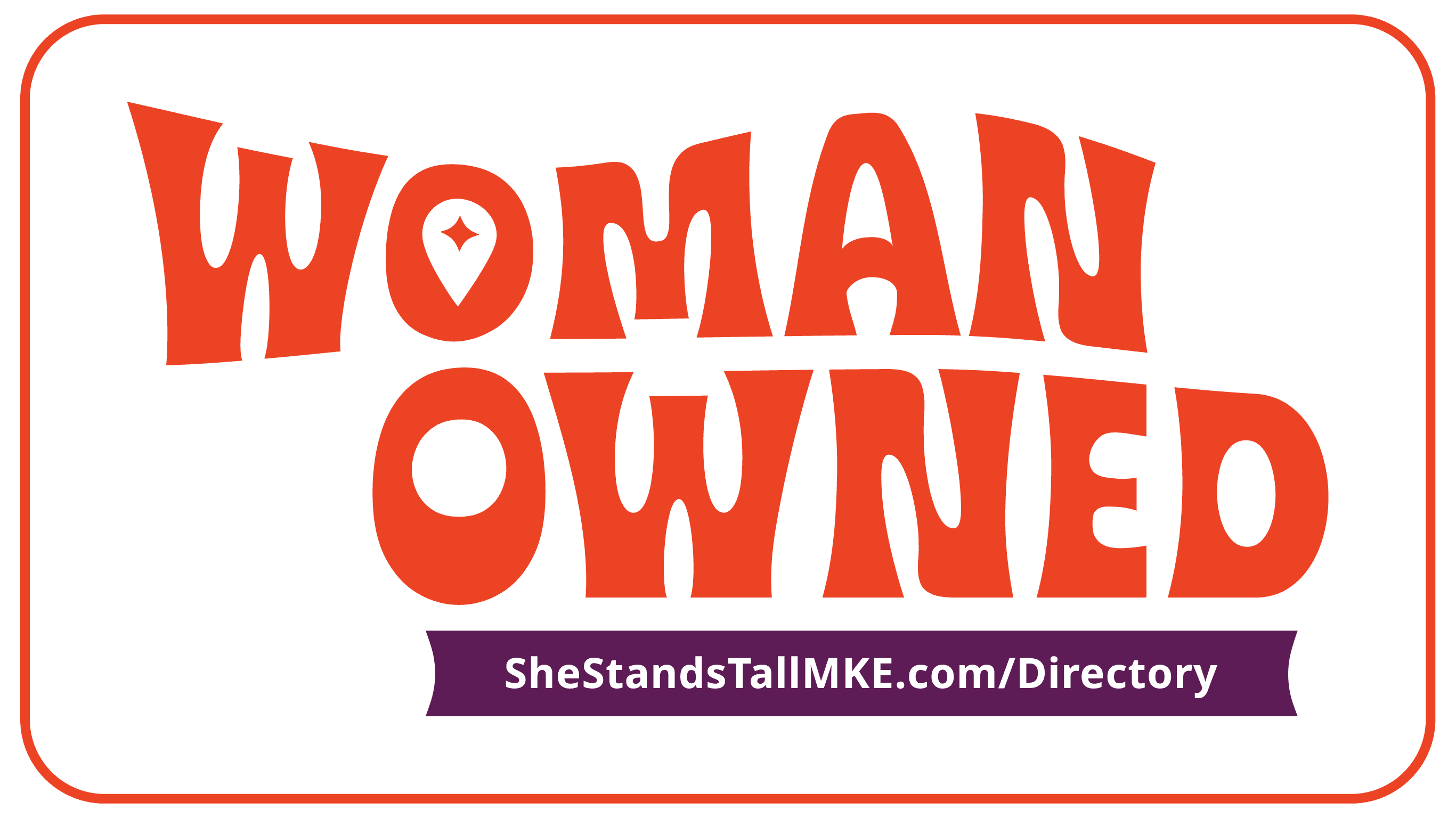 woman owned badge