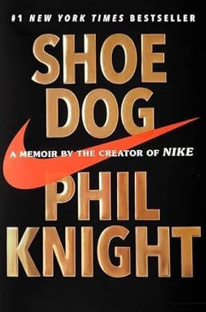 shoe dog book cover