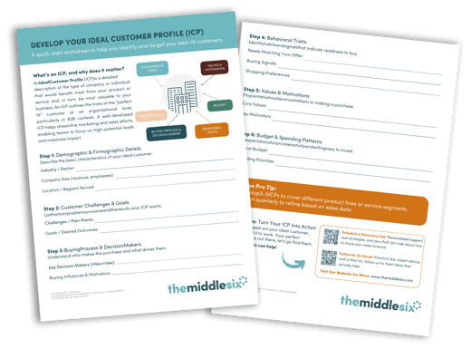 Develop your ICP Worksheet